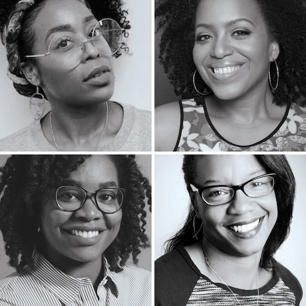 Amber Chenevert, Destiny Chambers, Sarah Hodge and Tosha Turner